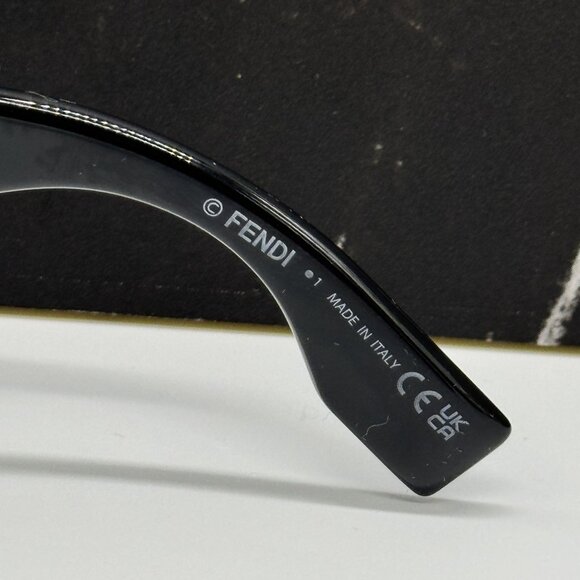 NEW FENDI FE40109I 01A SUNGLASSES BLACK WOMEN EYEWEAR main image 5